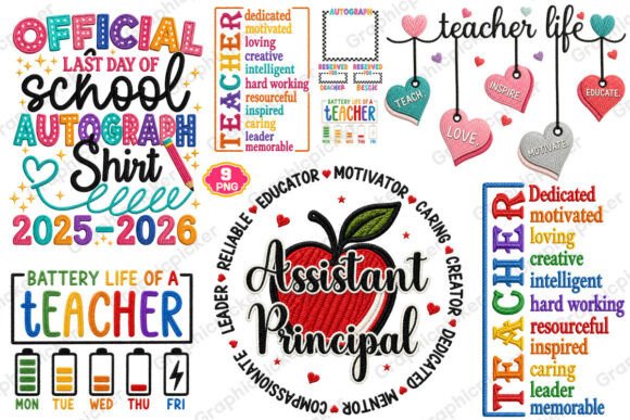 Back to School PNG Bundle, Teacher PNG: The Ultimate Digital Asset for Seasonal Creativity