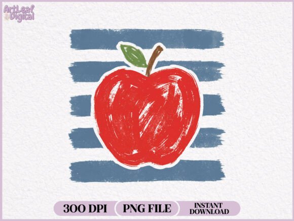 Back to School Teacher Apple Stripe PNG: Elevate Your Designs Without the Common Pitfalls