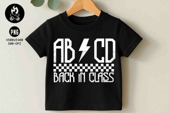 Minimalist ABCD Back in Class PNG: A Clean Start for Your School Projects