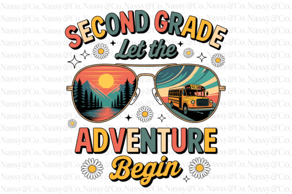 Second 2nd Grade Let the Adventure PNG